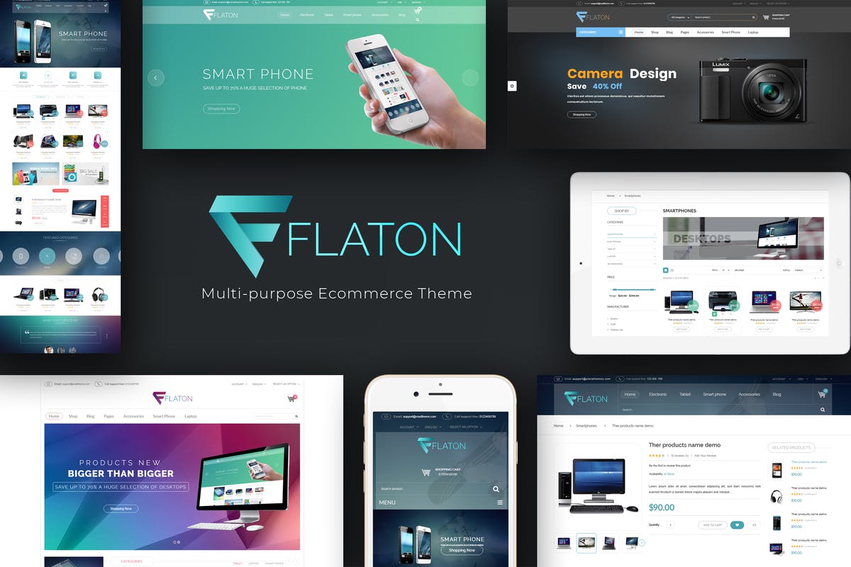 Flaton - WooCommerce Responsive Digital Theme