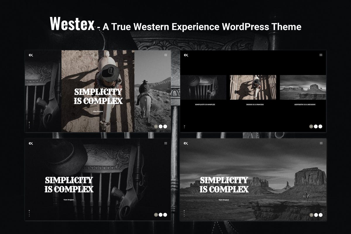Westex - A True Western Experience WordPress