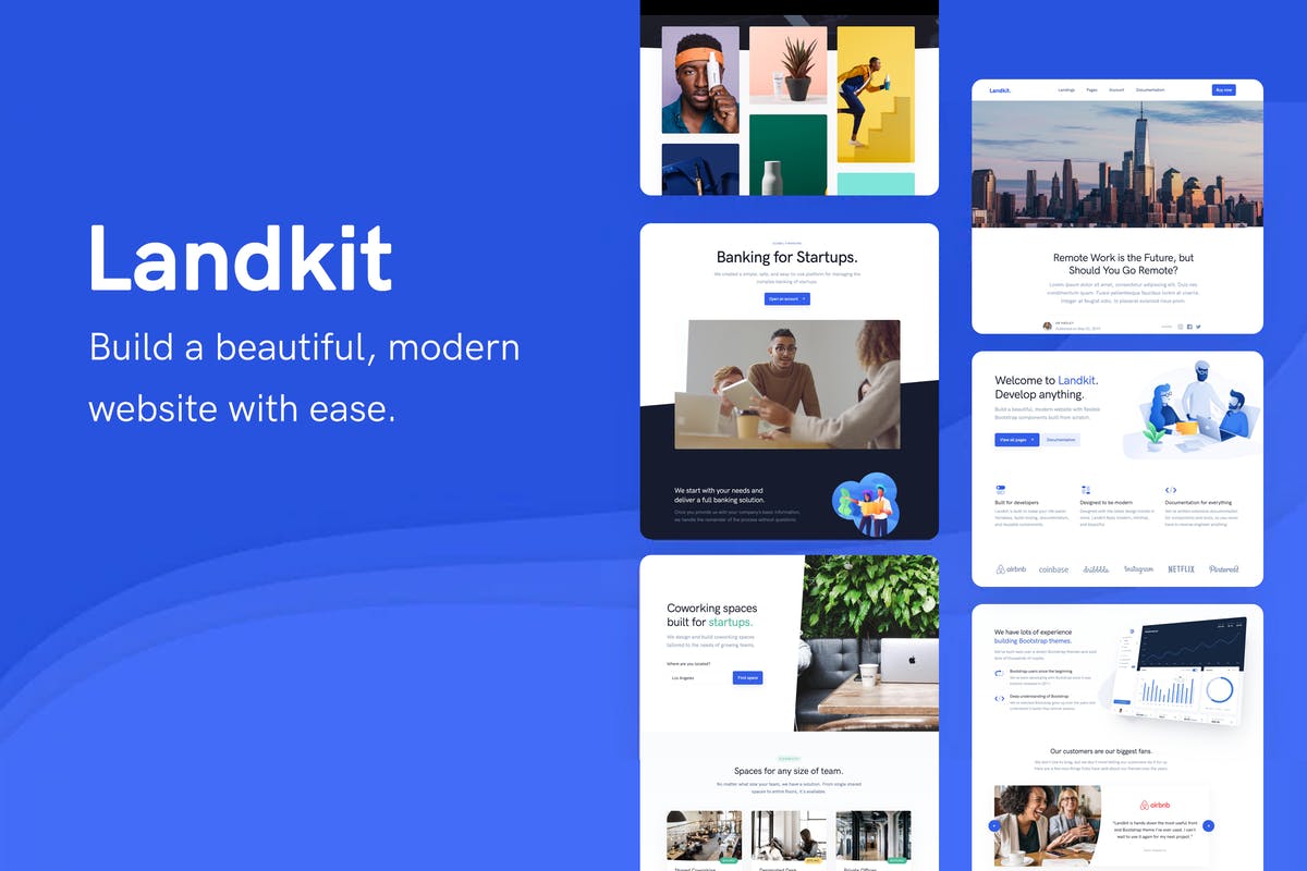 Landkit - Multipurpose Business WordPress Theme