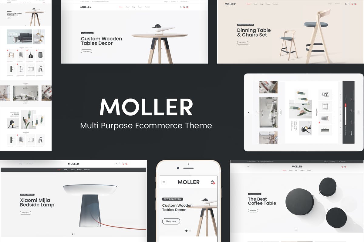 Moller - Furniture WooCommerce WordPress Theme