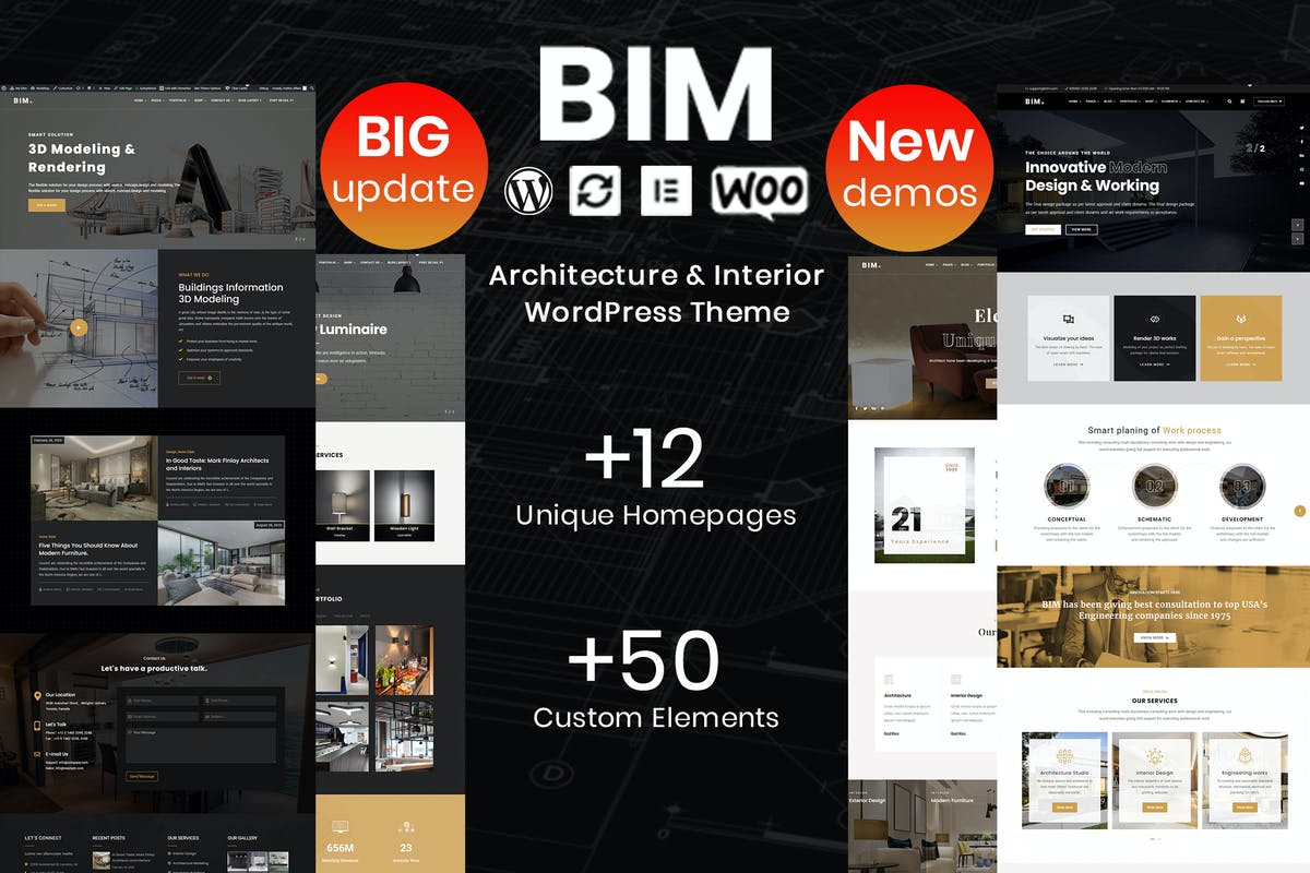 BIM - Architecture & Interior Design WP Theme
