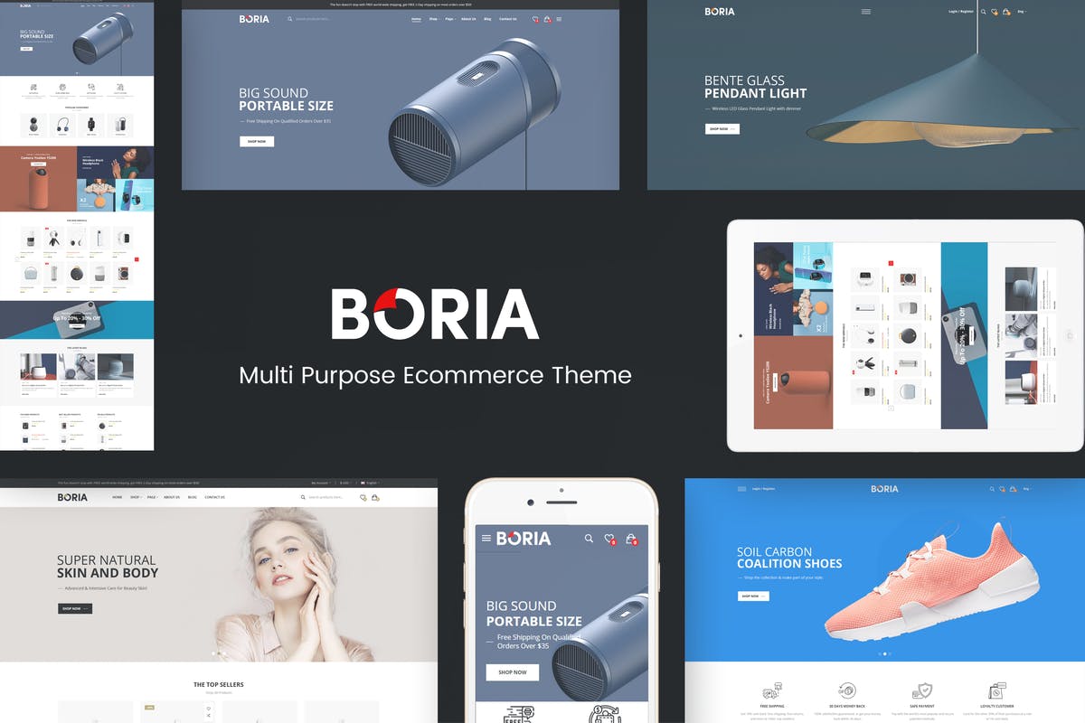 Boria - Multipurpose WooCommerce WordPress Theme