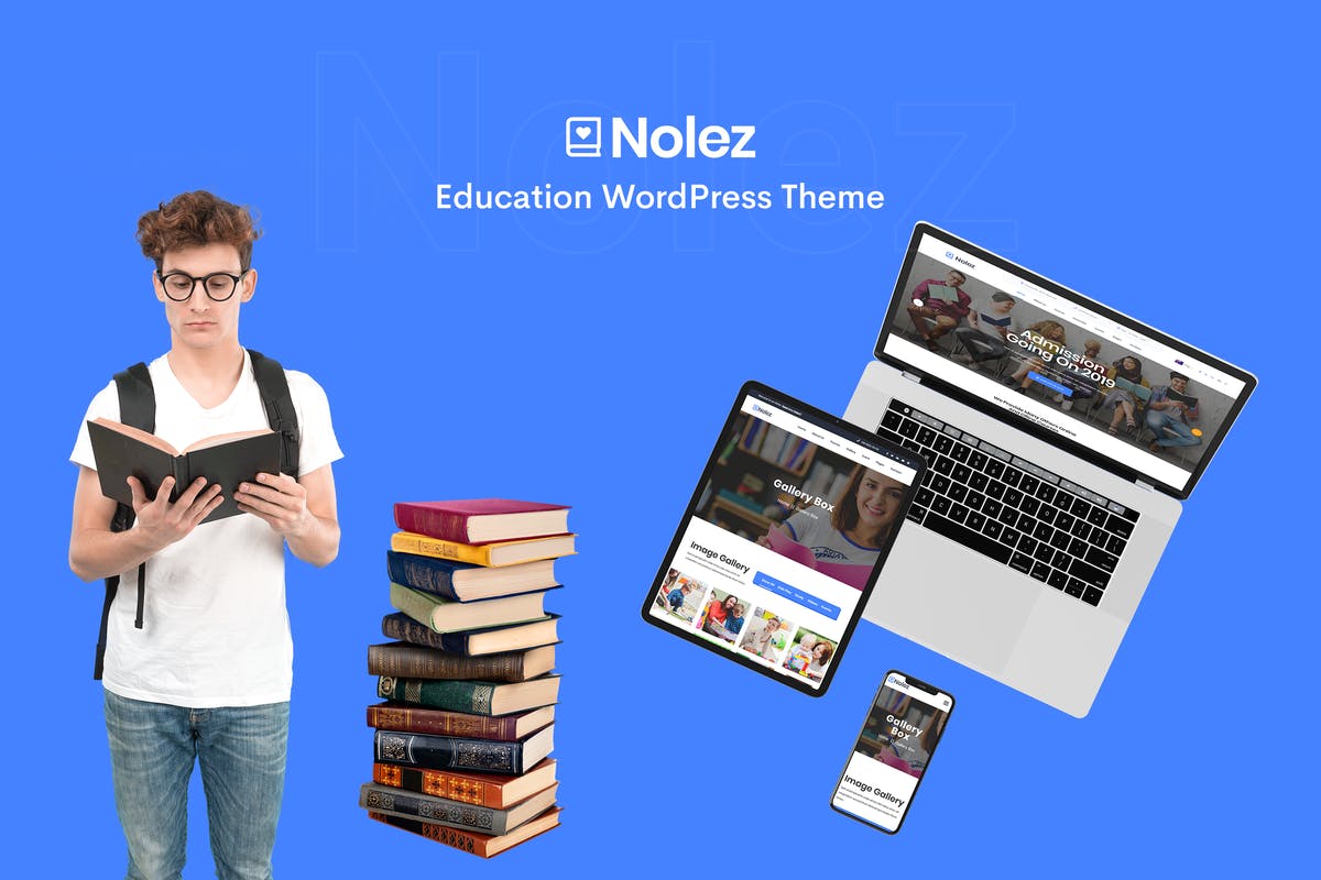 Nolez - Education Elementor WordPress Theme