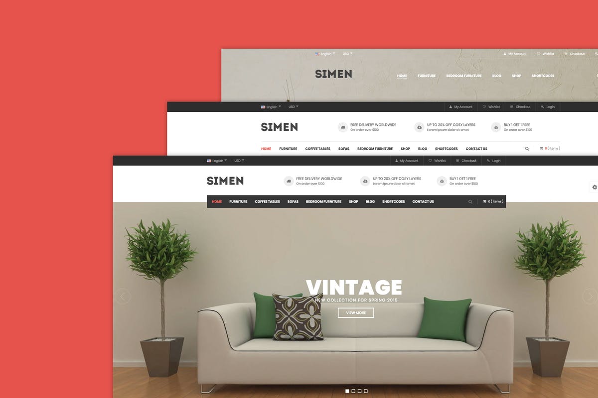 Simen - MultiPurpose WooCommerce WordPress Theme