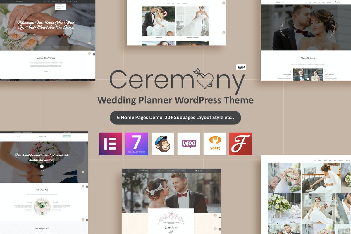 Ceremony - Wedding Planner WordPress Theme