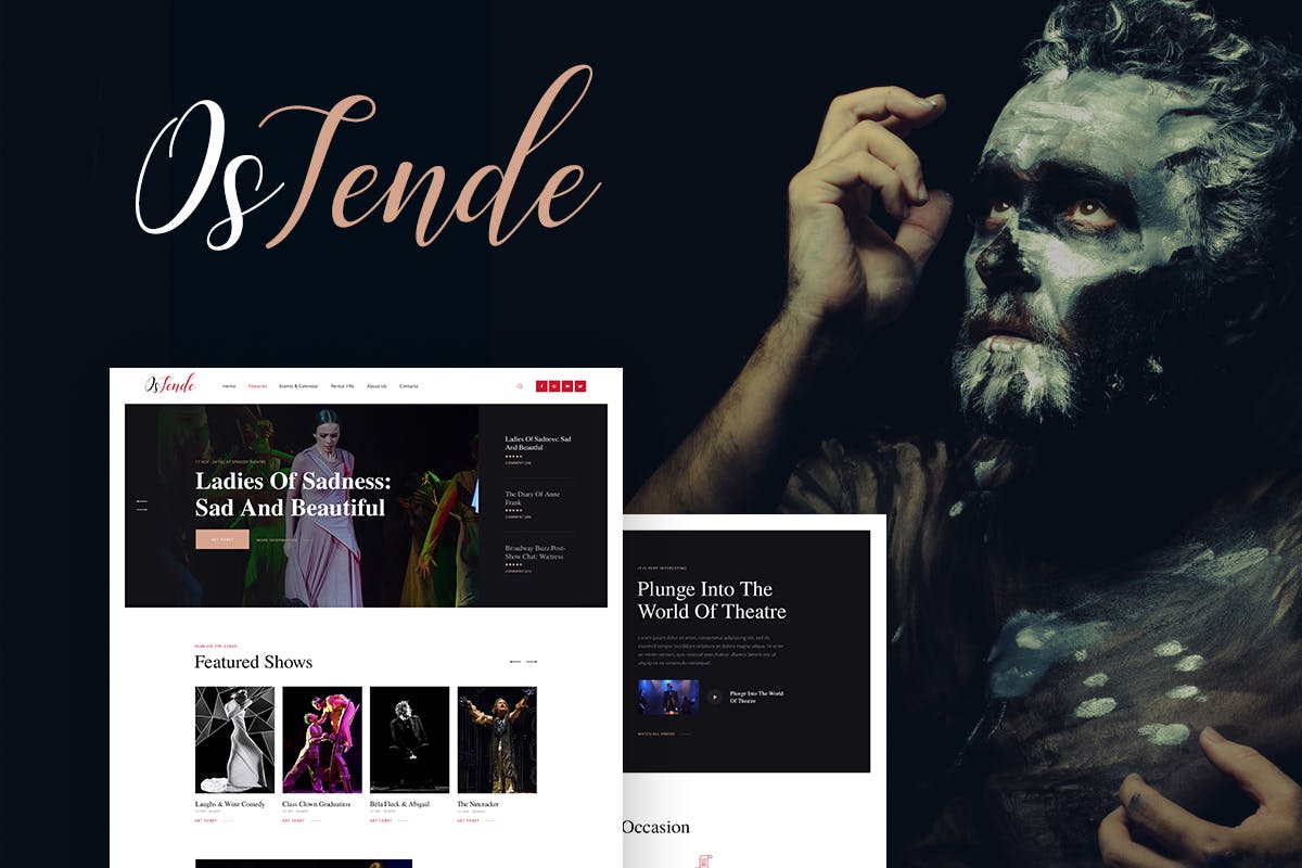 OsTende-Premium WordPress Themes Free Download