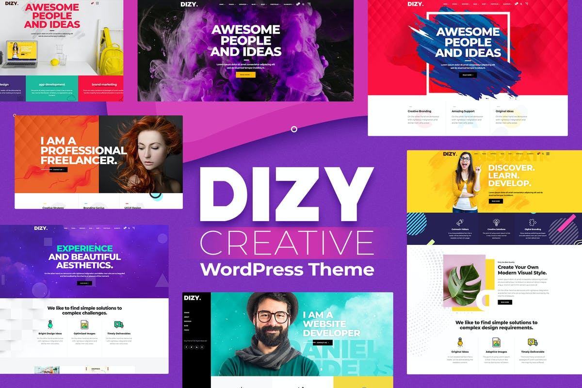Dizy - Creative Portfolio Theme