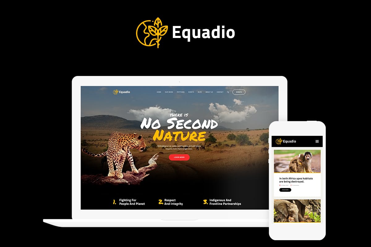 Equadio-Premium WordPress Themes Free Download