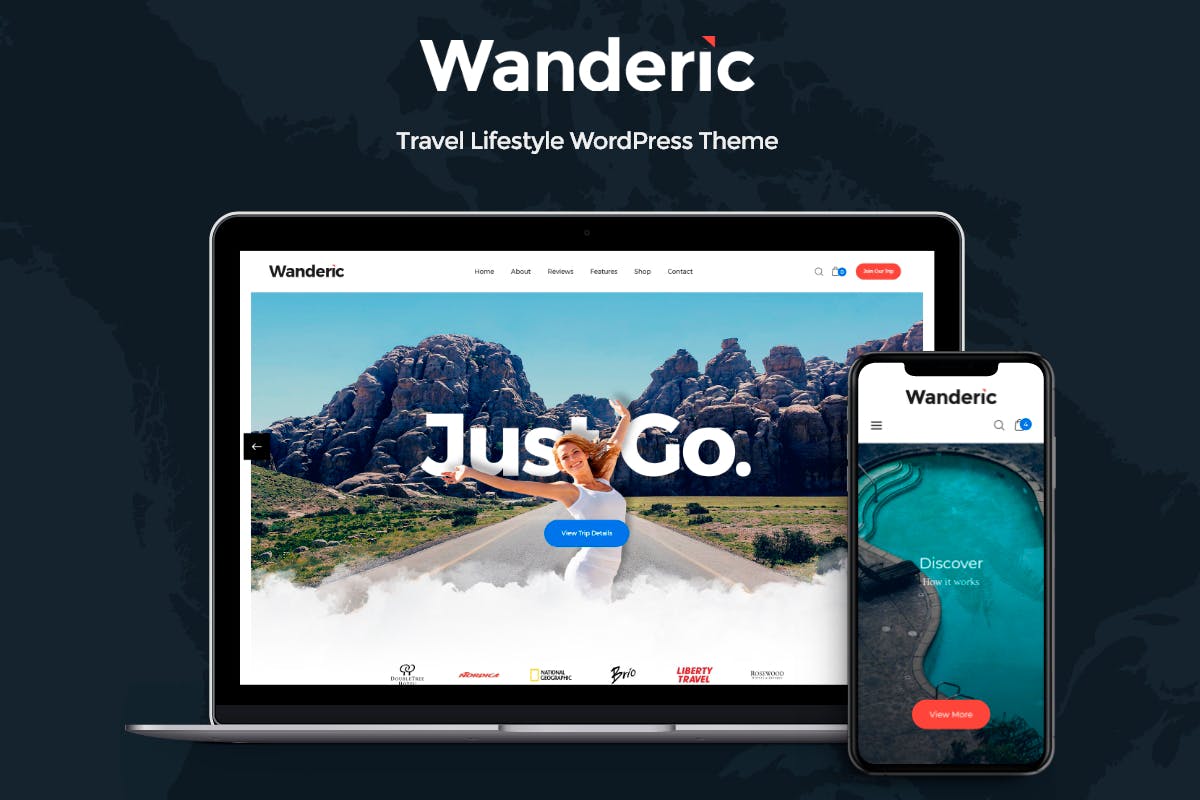 Wanderic-Premium WordPress Themes Free Download