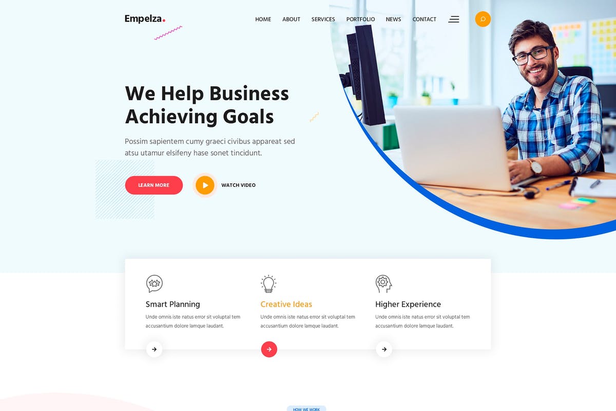 Empelza - Creative Agency  WordPress Theme