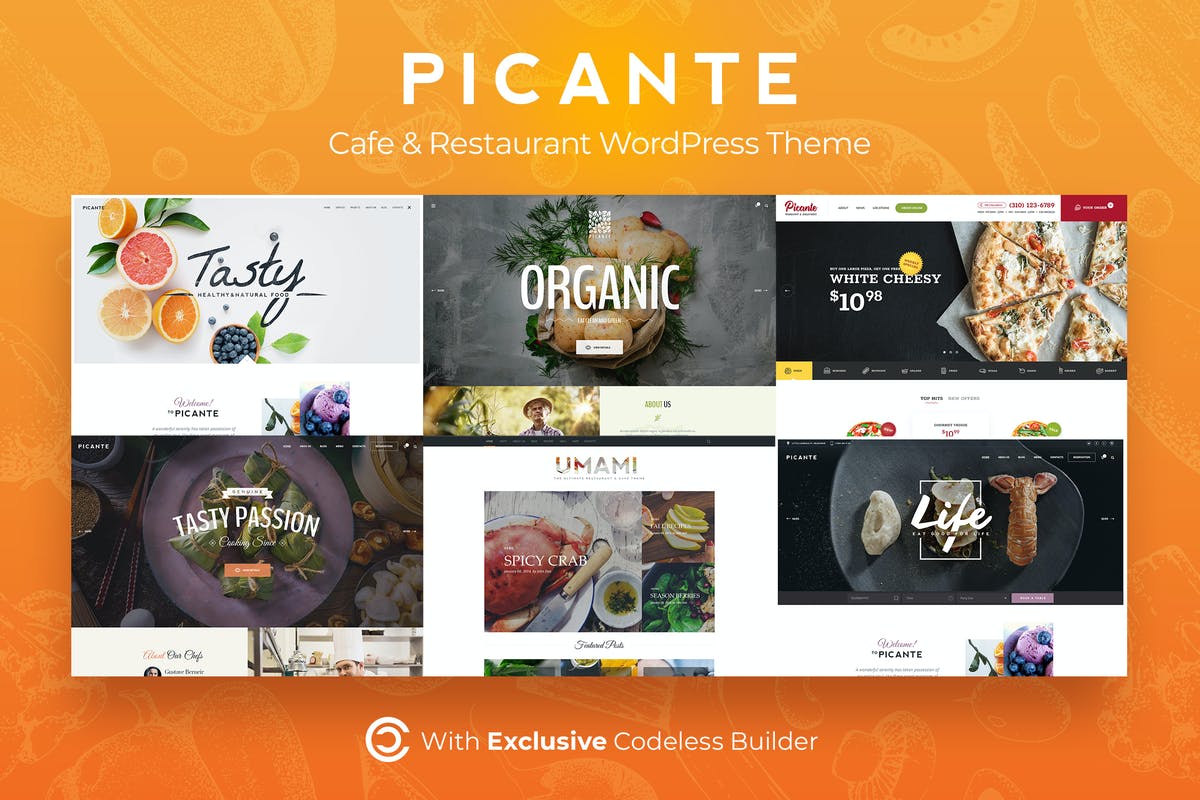 Picante | Restaurant Free Download WordPress Theme