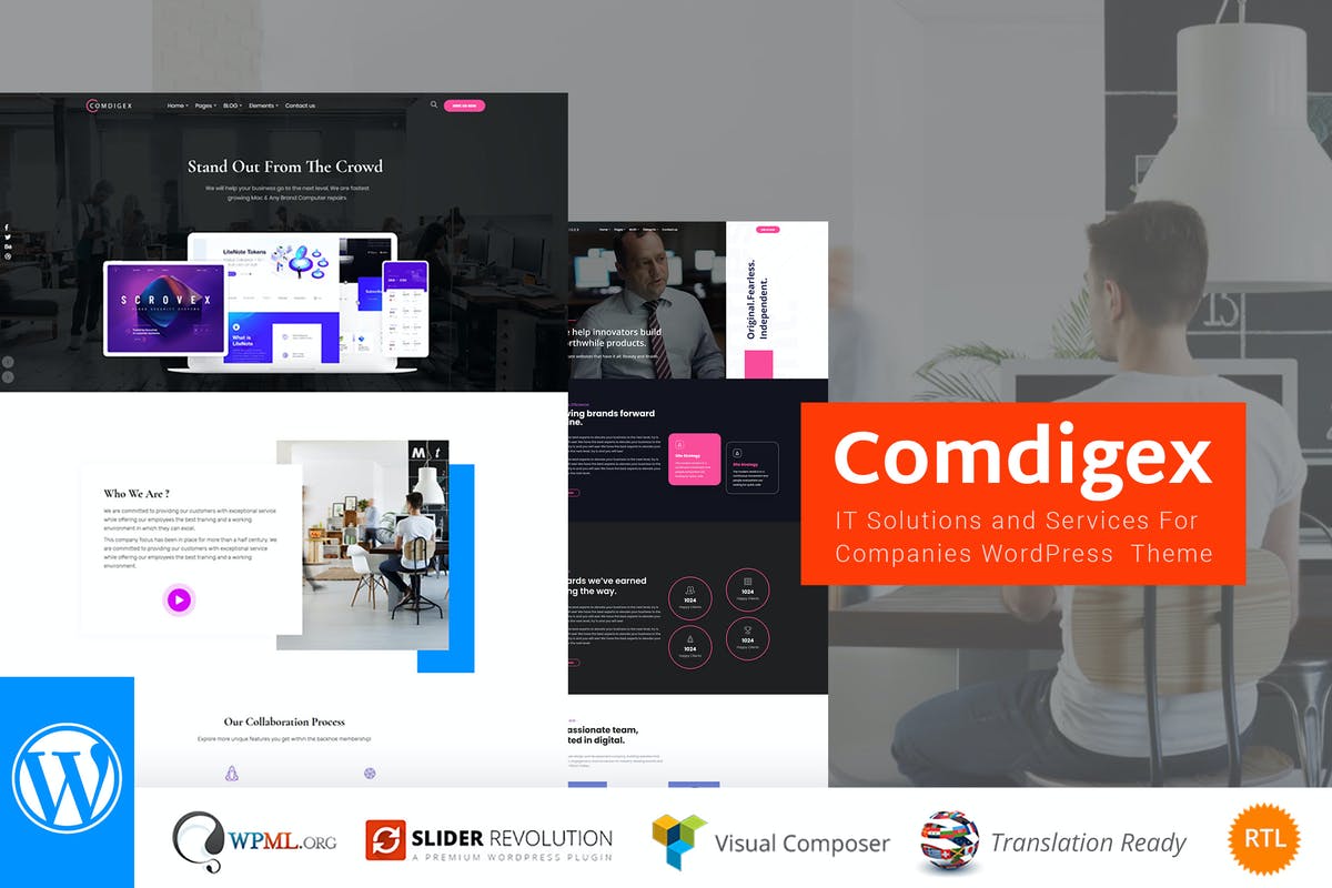 Comdigex - IT Solutions and Services WP Theme