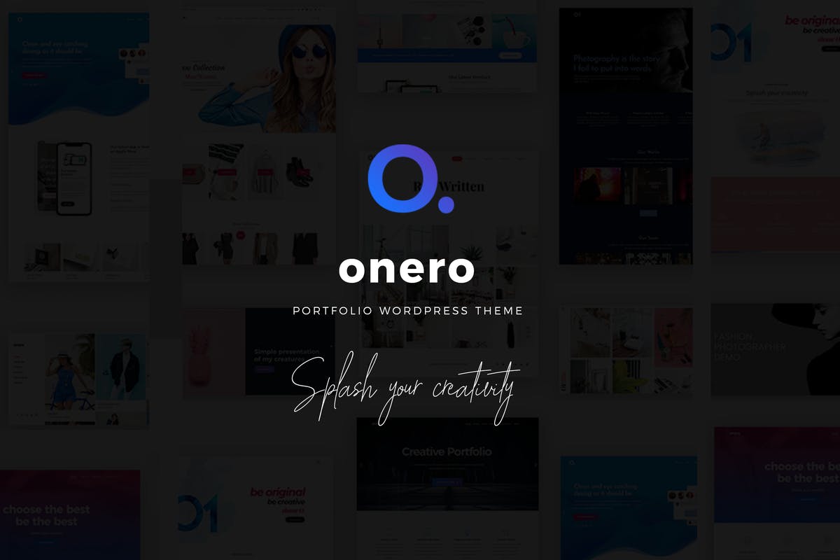 Onero - Creative Portfolio Theme for Professionals