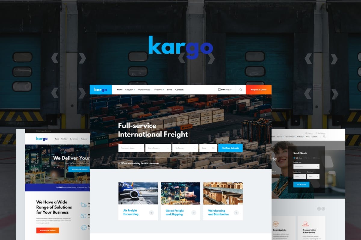 Kargo-Free Download WordPress Theme