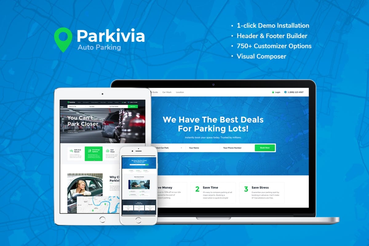Parkivia | Auto Parking & Car Maintenance WP
