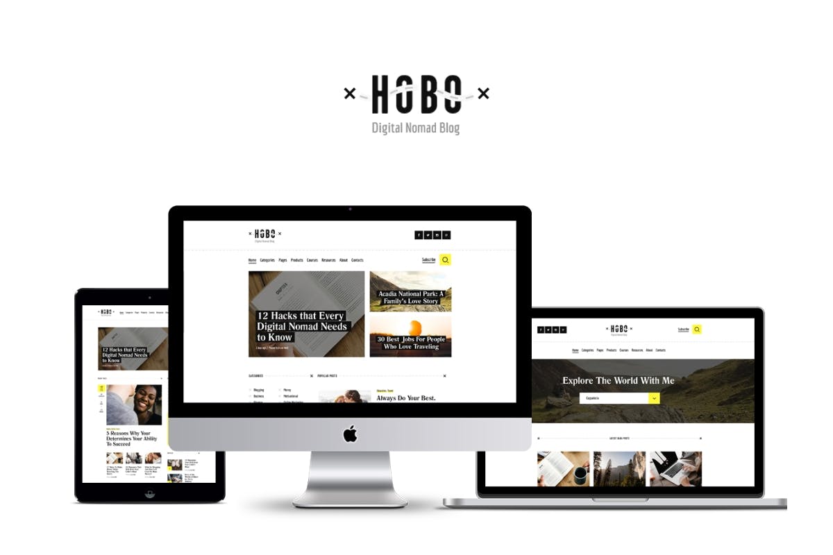 Hobo-Free Download WordPress Theme