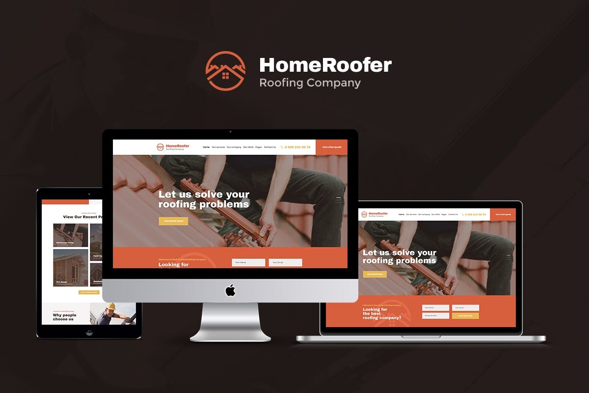 HomeRoofer-Free Download WordPress Theme