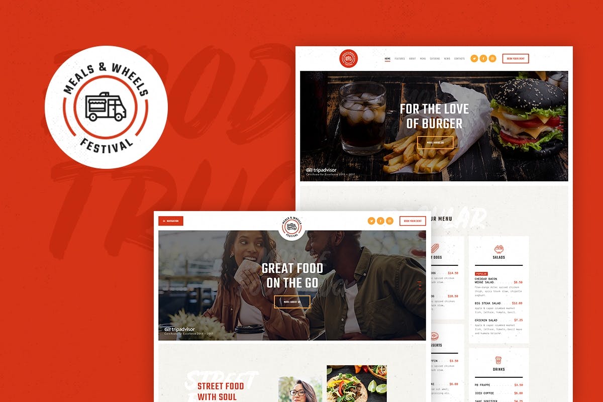 Meals & Wheels free download themes for wordpress