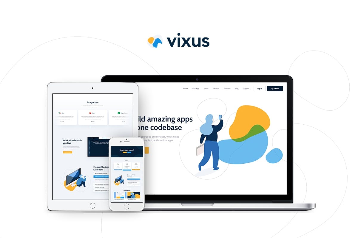 Vixus free download themes for wordpress