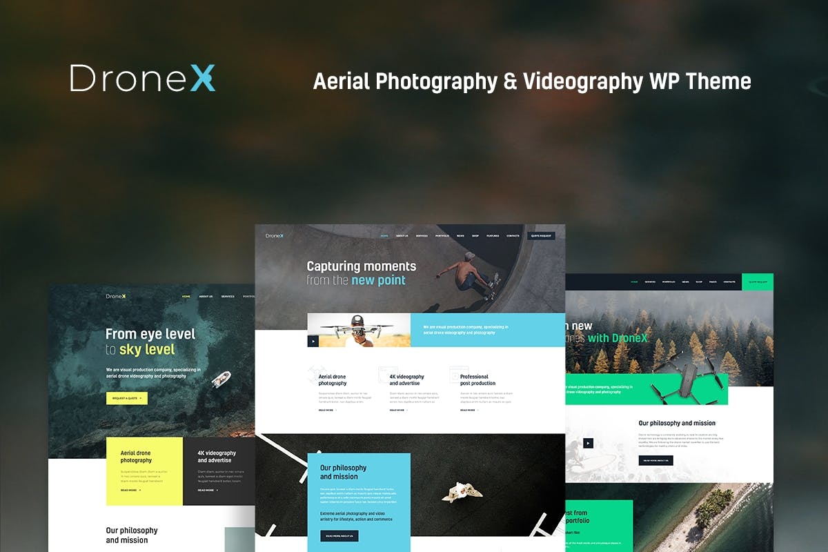 DroneX free download themes for wordpress