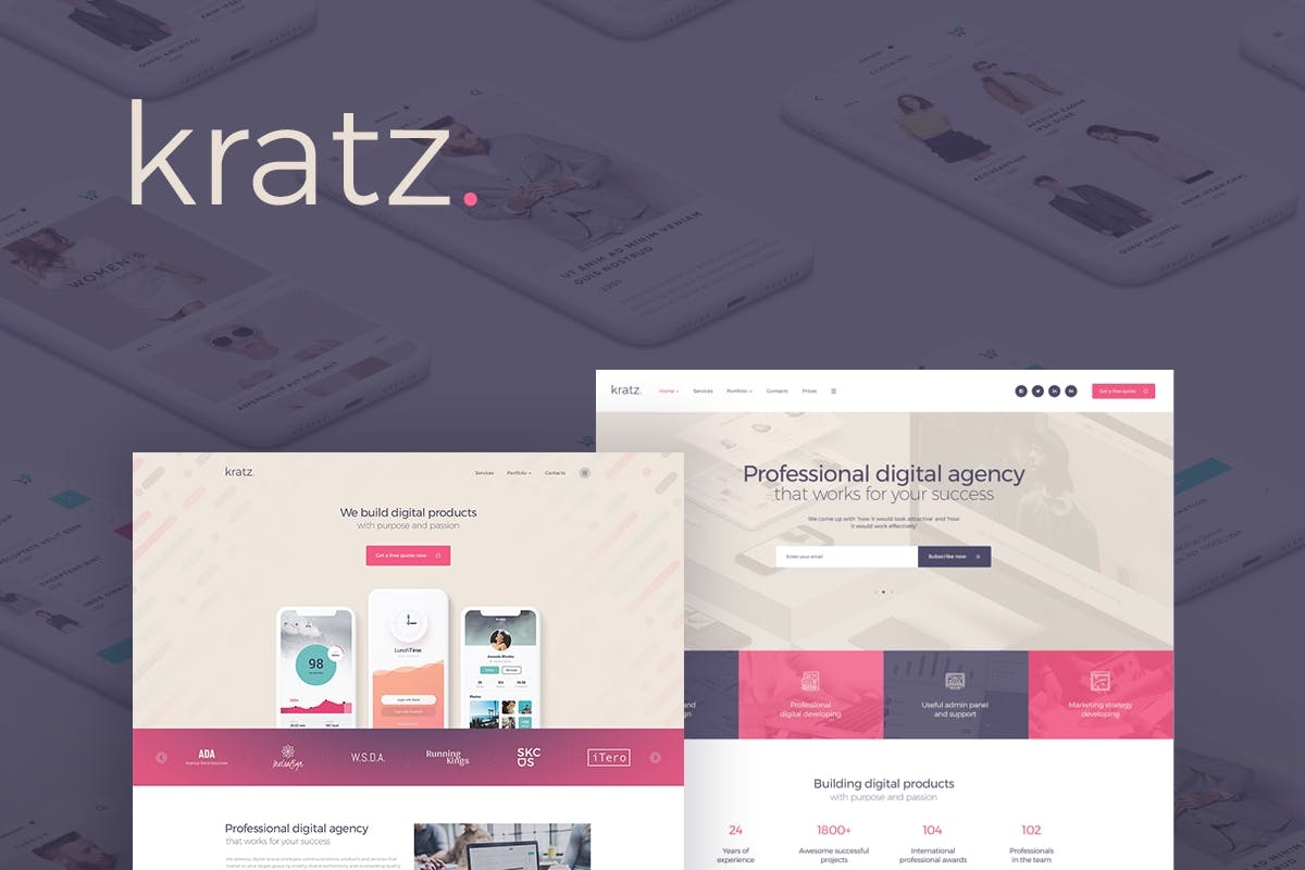 Kratz free download themes for wordpress