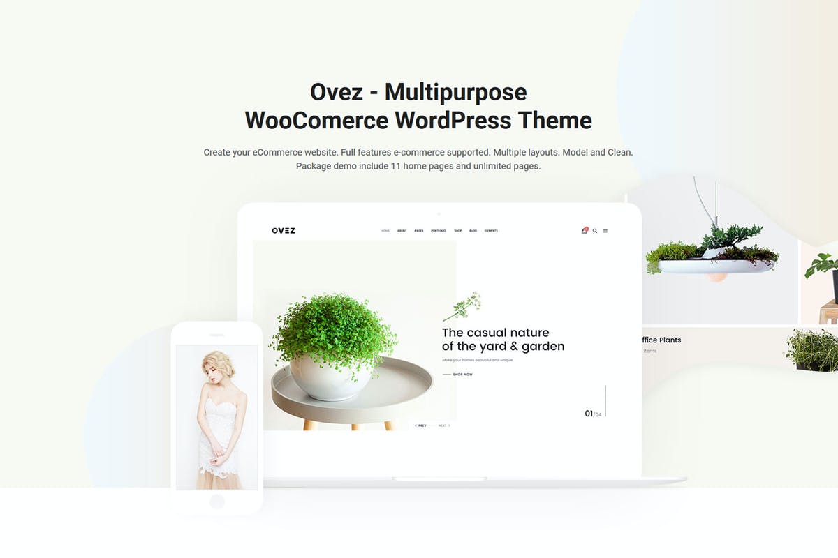 Ovez - Modern Multi-Concept WooCommerce Theme