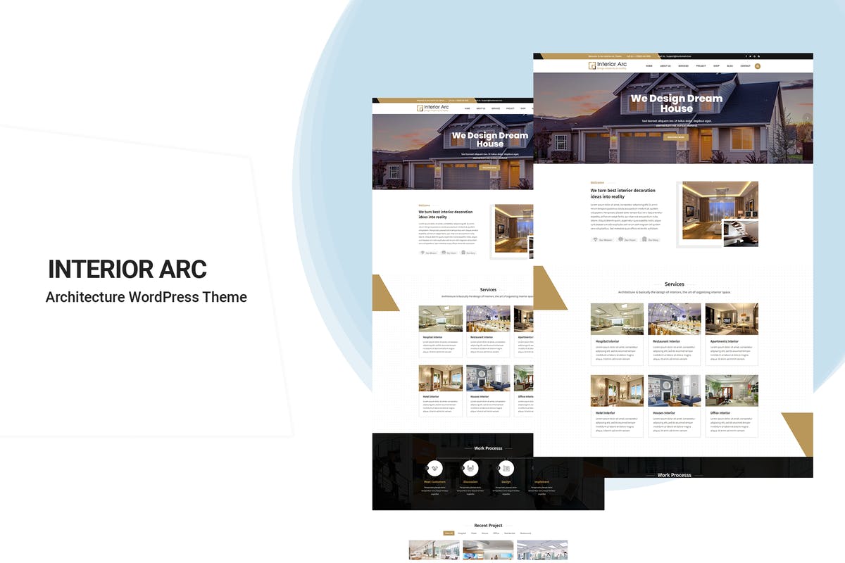Interior Arc - Architecture WordPress Theme