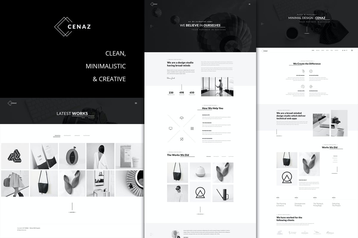 CEZAN - Minimal Creative WordPress Theme