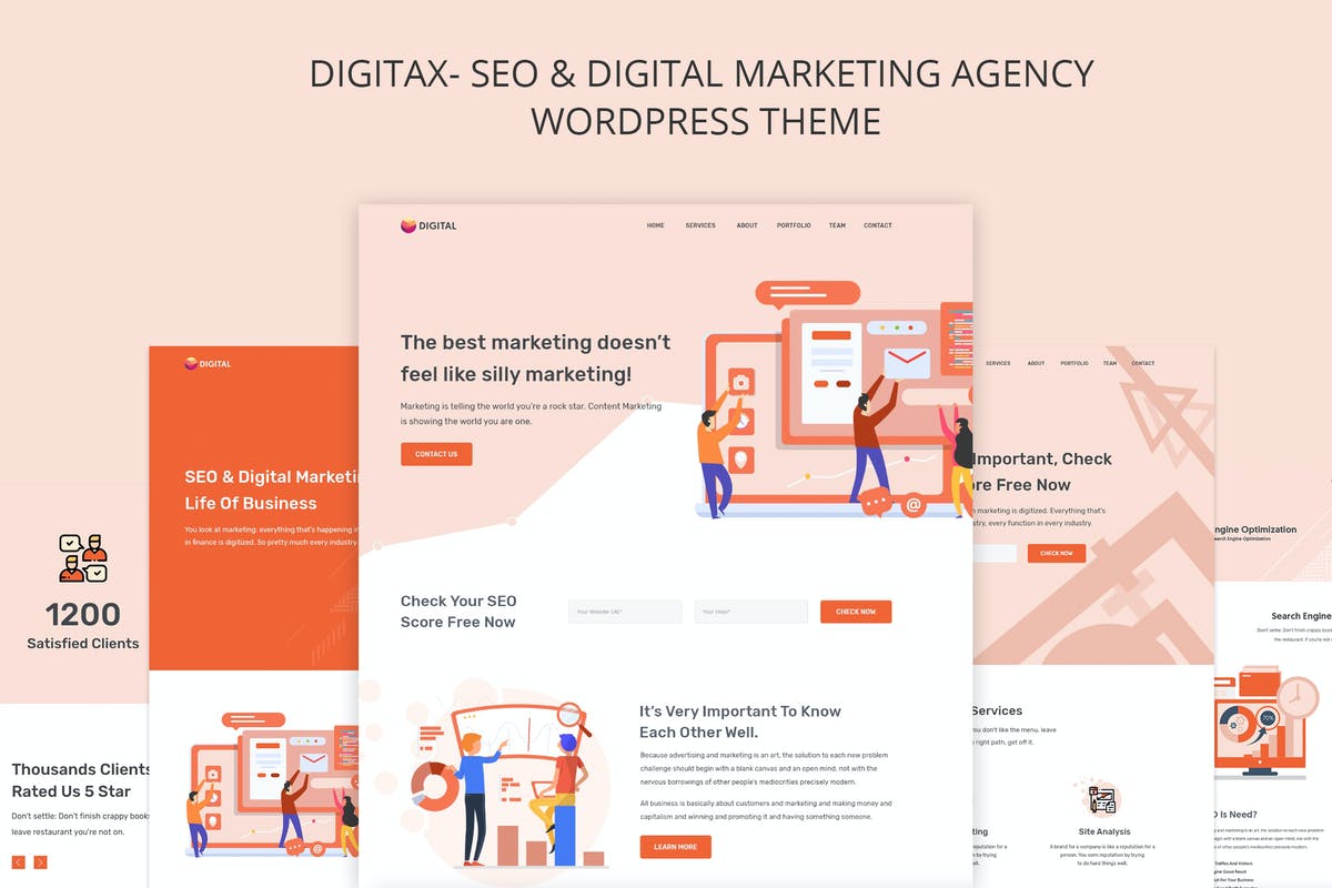 Digitax - SEO & Digital Marketing Agency Themes