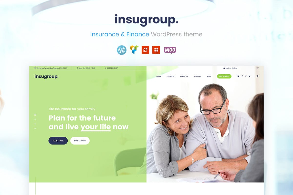 Insugroup | A Clean Insurance & Finance WP Theme