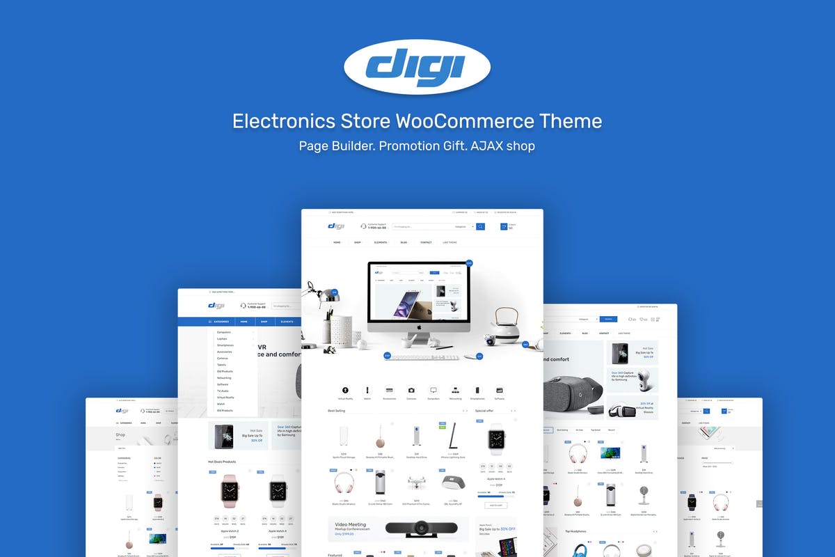 Digi - Electronics Theme for WordPress Download