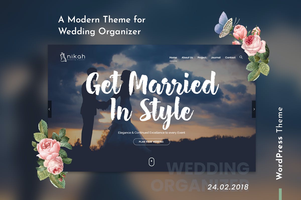 Nikah | Wedding Organizer & Planner WordPress