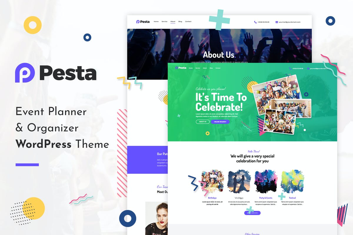 Pesta | Event Planner & Organizer WordPress Theme
