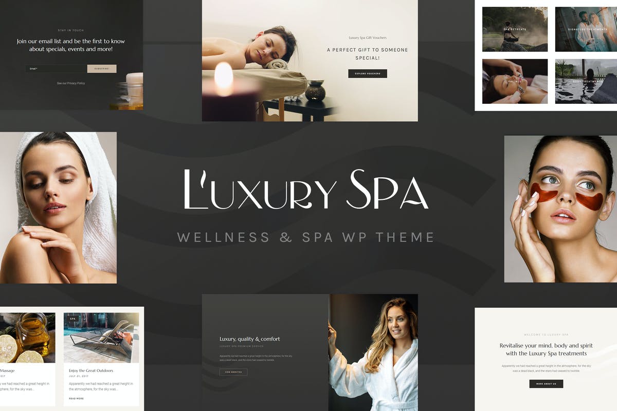 Luxury Spa - Beauty Spa & Wellness Resort Theme