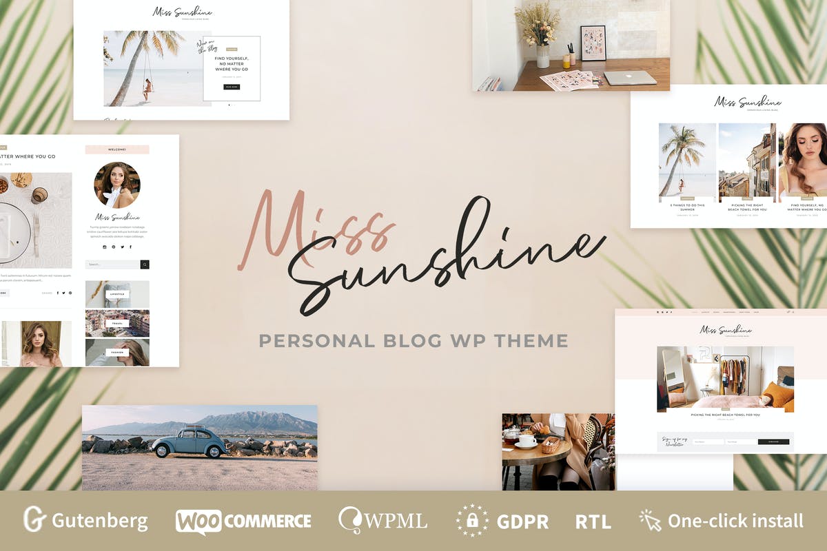 Miss Sunshine - Lifestyle & Beauty Women Blog