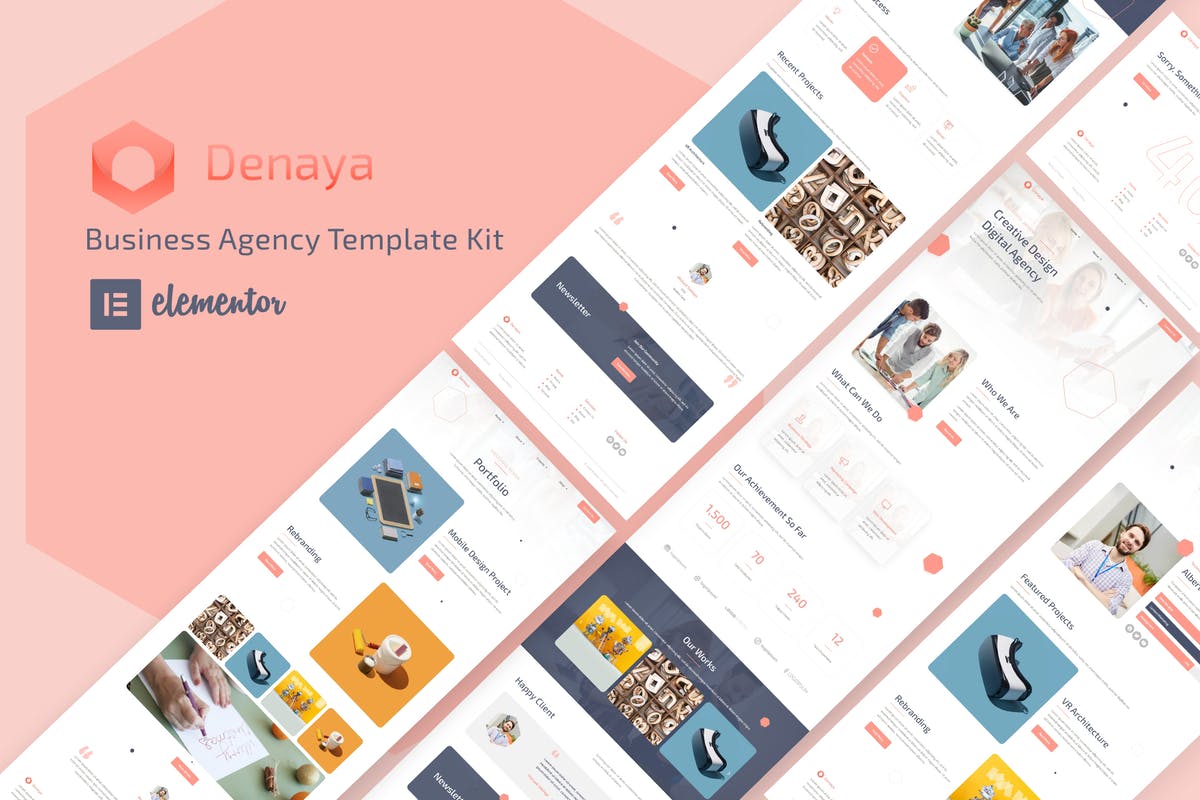 Denaya - Business Agency Elementor Template Kit