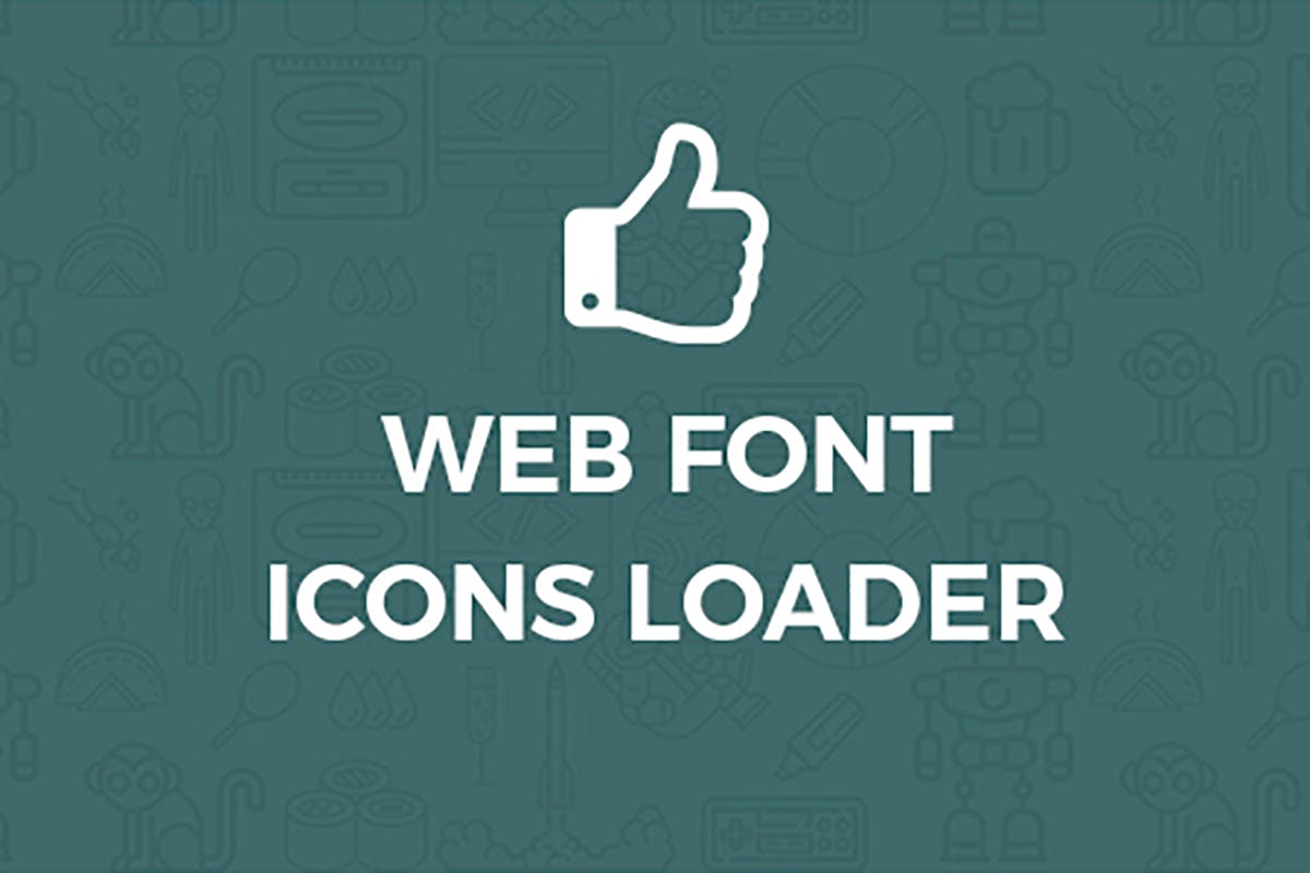 Font icons loader for WordPress plugins