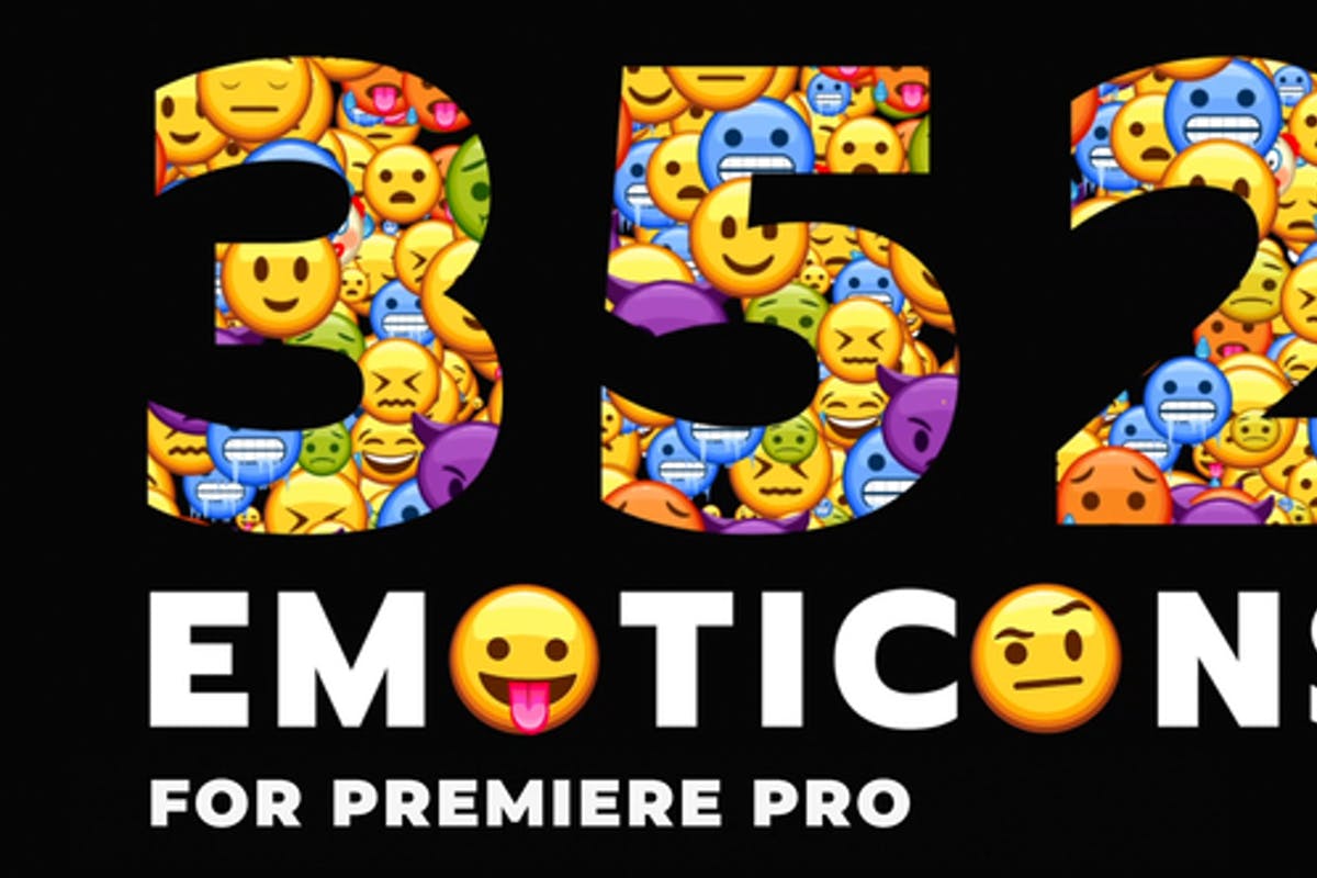 Emoticon - Animated Emojis Pack Premiere Pro