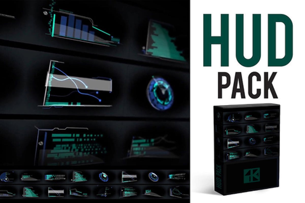 HUD Pack 4K Premiere Pro