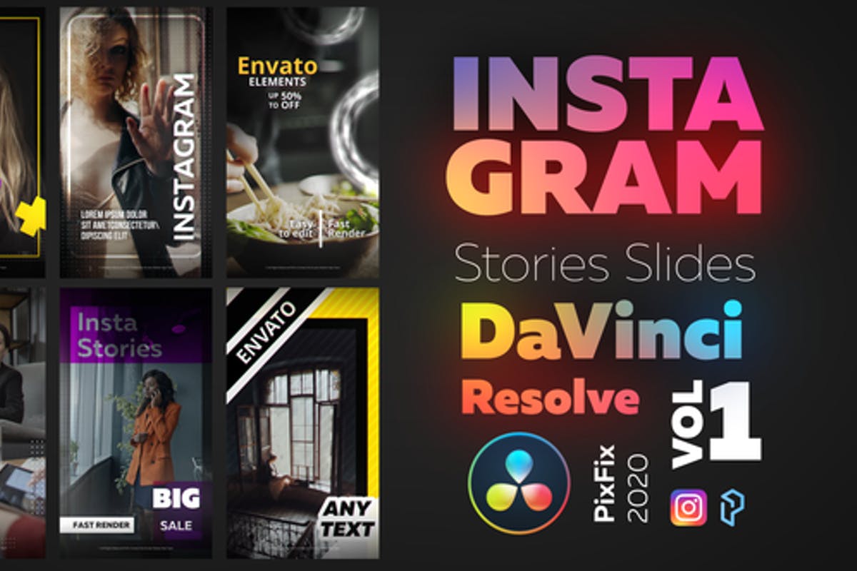 Instagram Stories - DaVinci Resolve