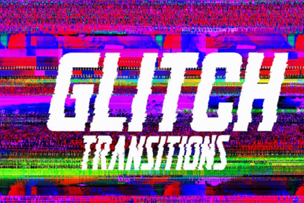Drag-N-Drop Glitch Transitions