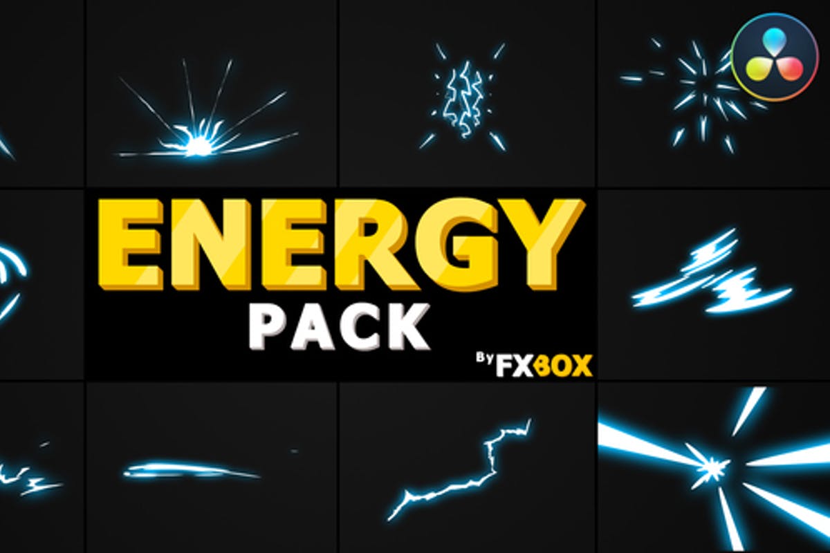 2DFX Energy Elements Pack | DaVinci Resolve