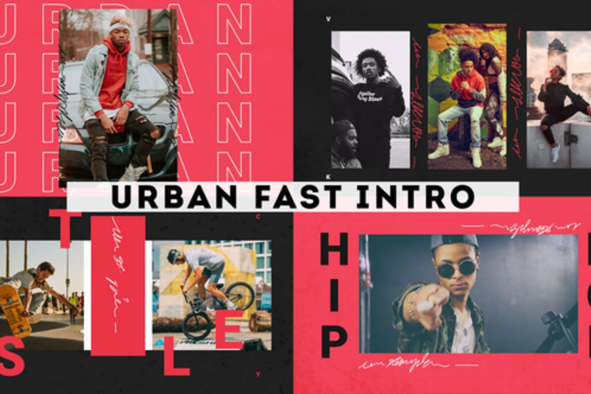 Urban Fast Intro Free download After Effects Templates