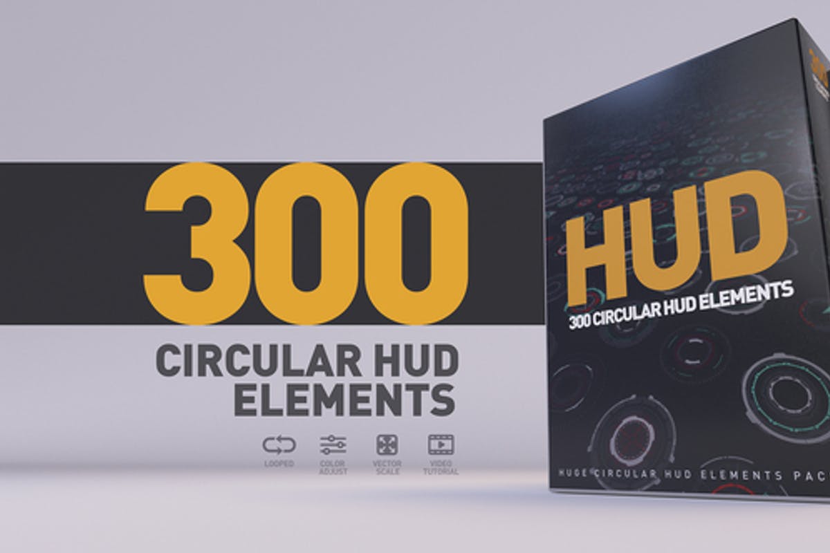 HUD 300 Free download After Effects Templates