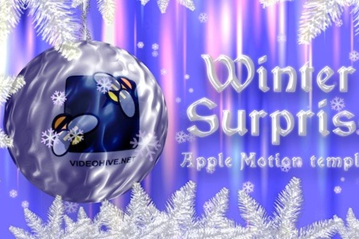 Winter Surprise Apple Motion For Free Download