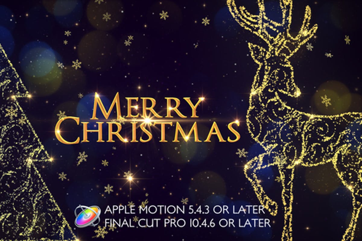 Christmas Slideshow Promo - Apple Motion