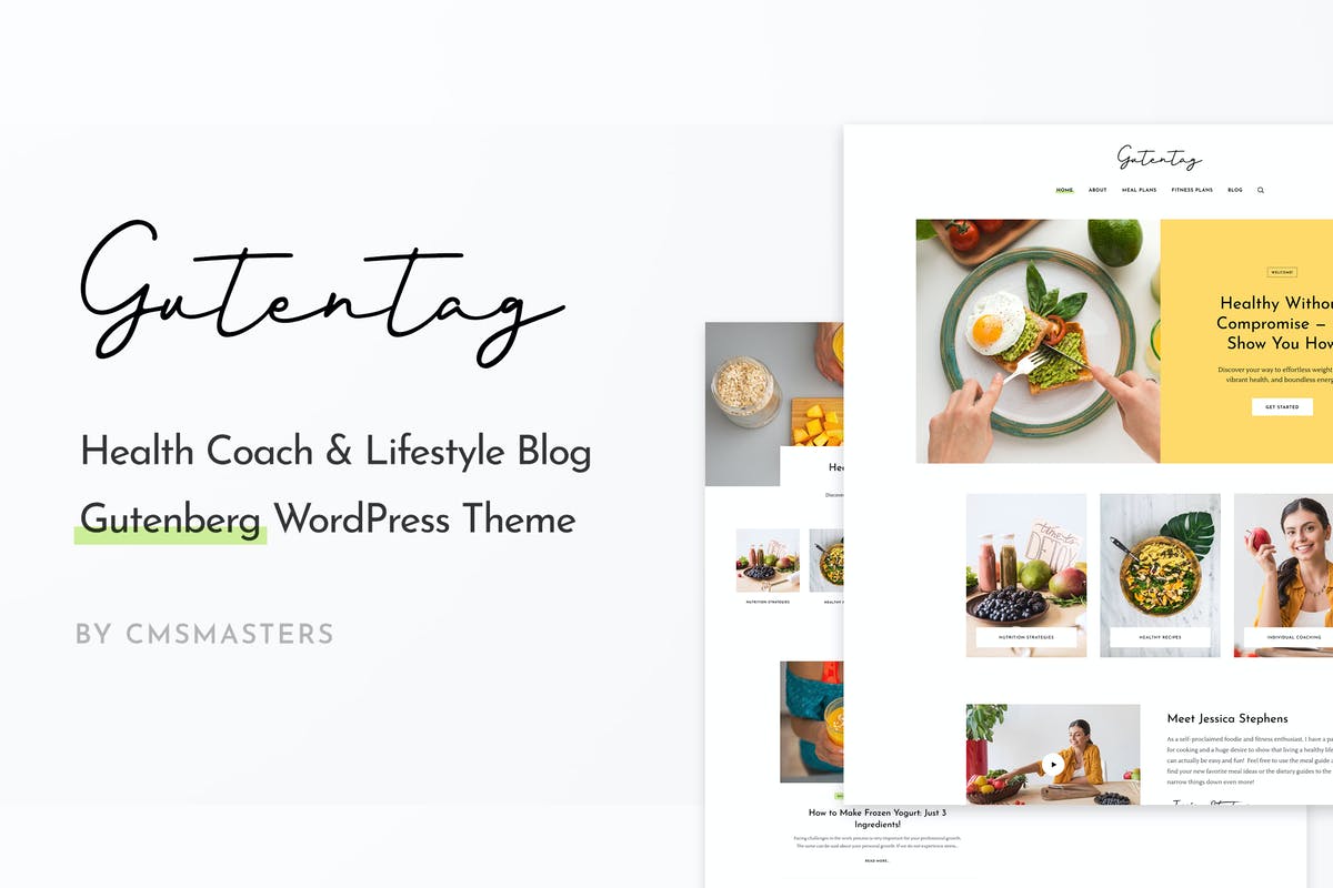GutenTag - 100% Gutenberg Blog WordPress Theme