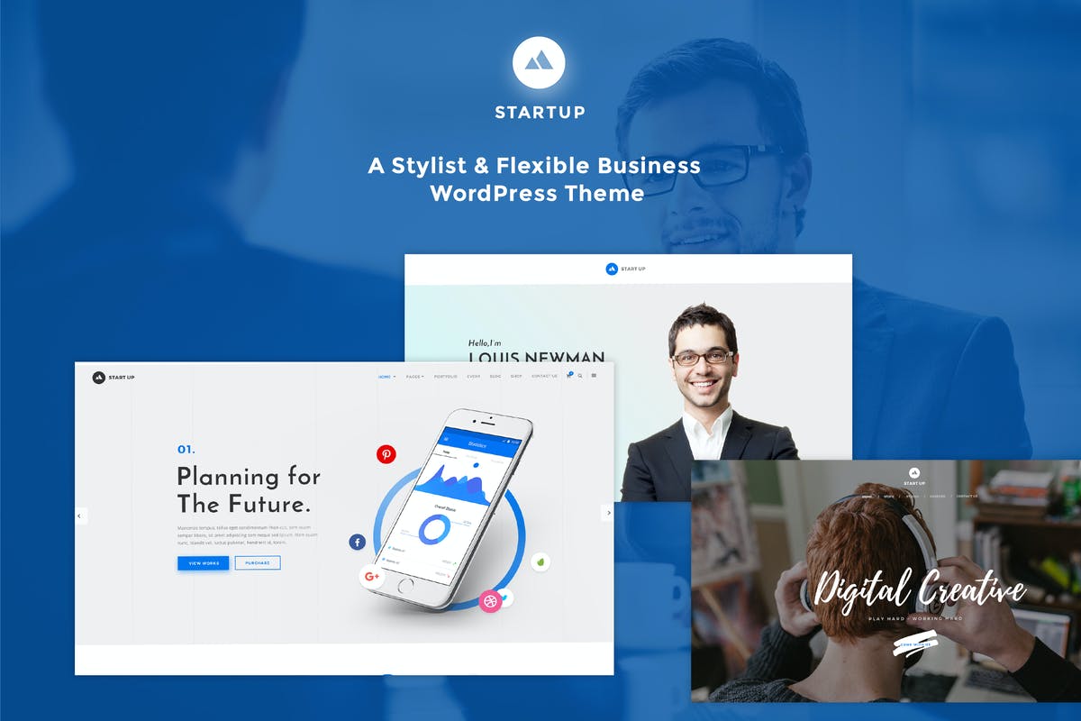 StartUp - Responsive Multi-Purpose WordPress Theme