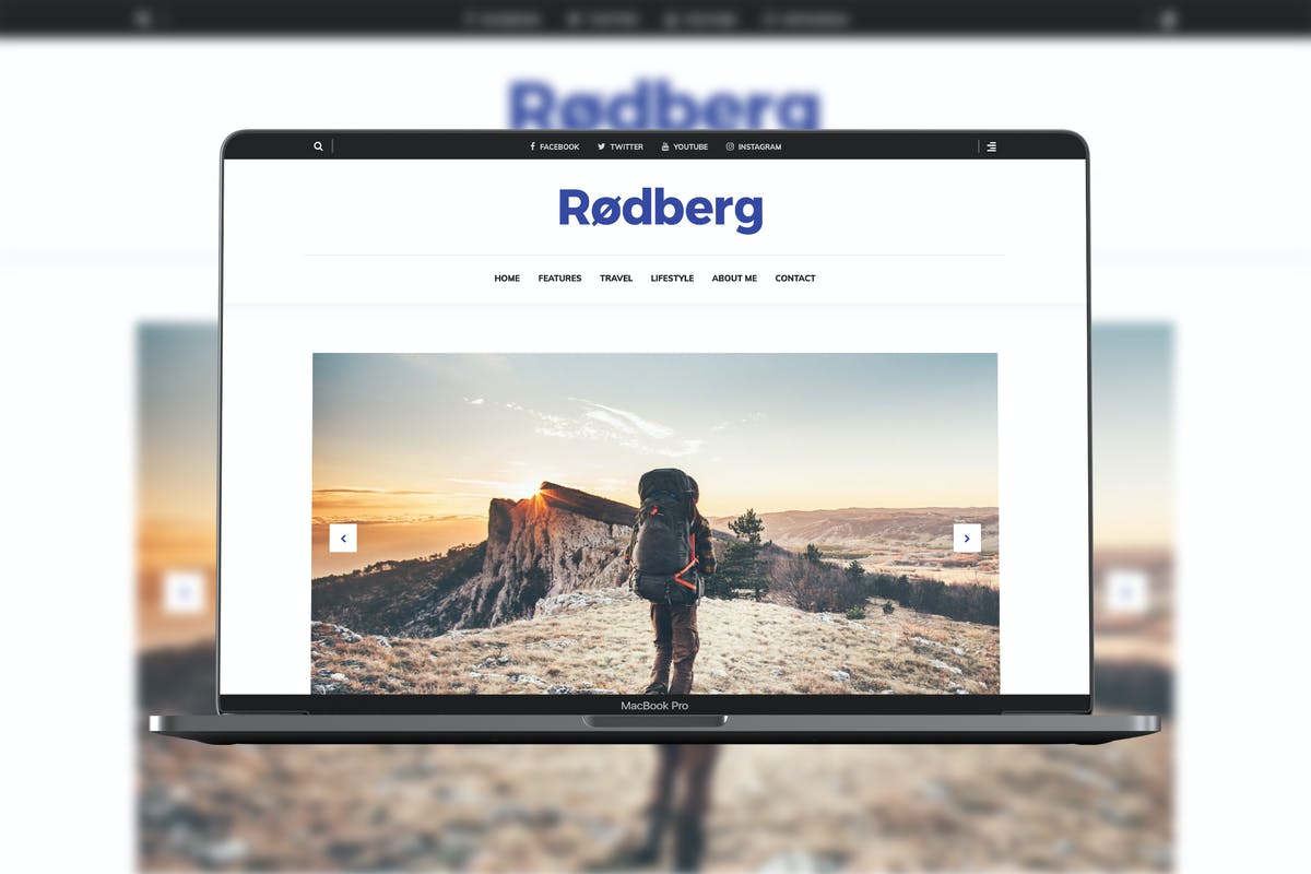 Rodberg - Travel Blogging WordPress Theme Download Free