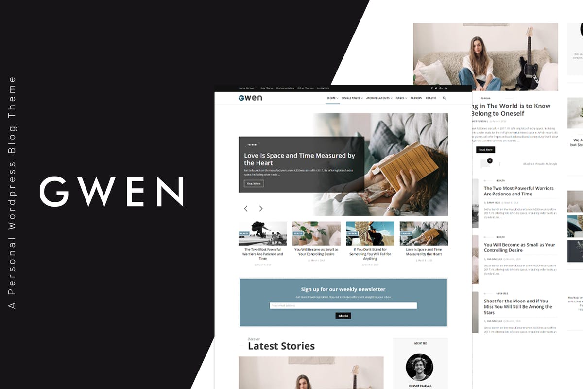 Gwen WordPress Theme Download Free